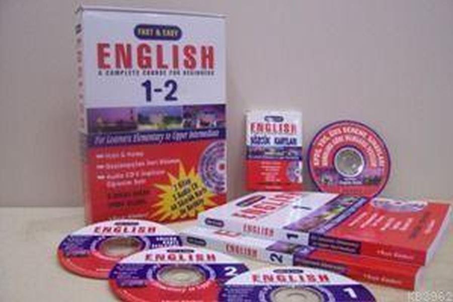 Fast  Easy English A Complete Course For Beginners 1-2 / Cd'li