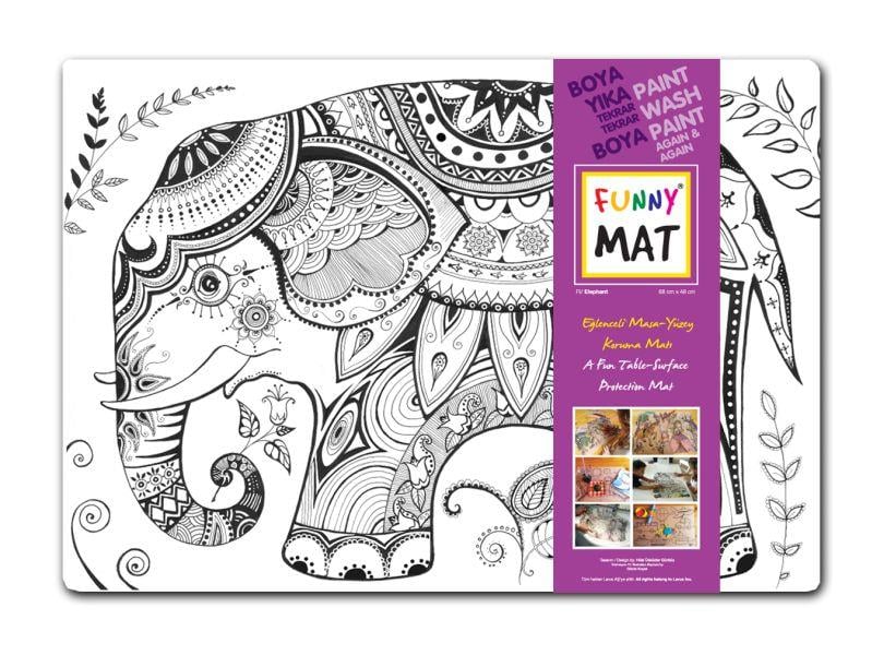 Funny Mat - Fil - Mandala - 68x48cm