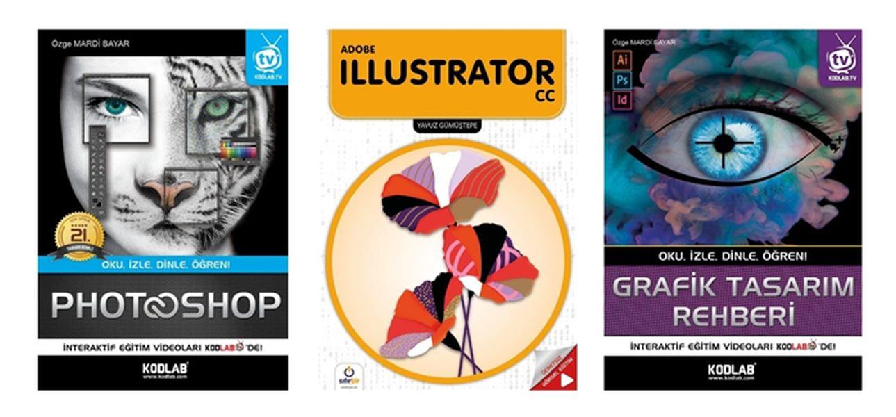 Grafik Tasarım Seti - 3 Kitap Takım