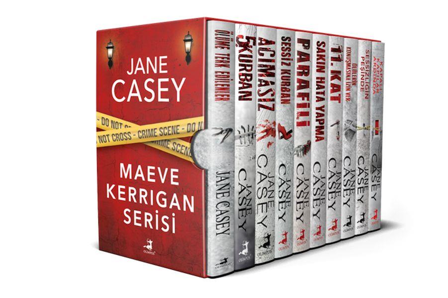Jane Casey Maeve Kerrigan Serisi Tüm Kitaplar - Kutulu Set