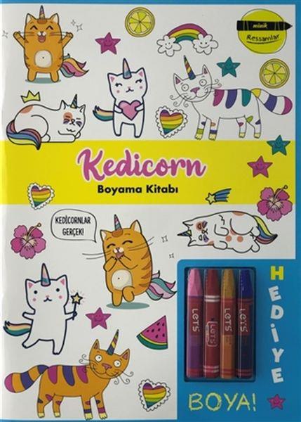 Kedicorn Boyama Kitabı - Minik Ressamlar