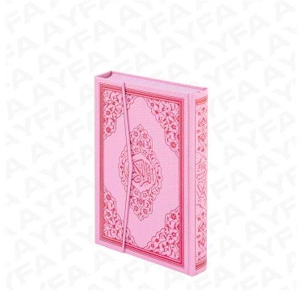Kuranı Kerim Bilgisayar Hatlı Pembe Renkli Cami Boy