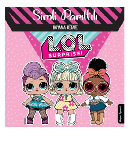 Lol Surprise! - Simli Parıltılı Boyama Kitabı