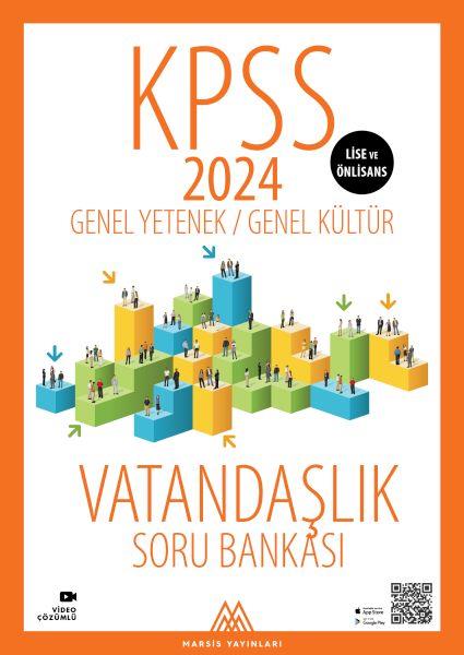 Marsis Yayınları KPSS GKGY Vatandaşlık Soru Bankası Önlisans