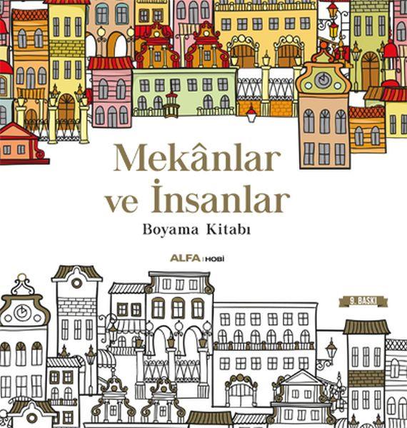 Mekânlar ve İnsanlar Boyama Kitabı