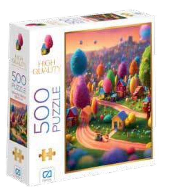 Minyatür Bahçe Puzzle 500