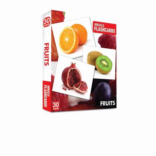 Miracle Flashcards Fruits (30 Cards)