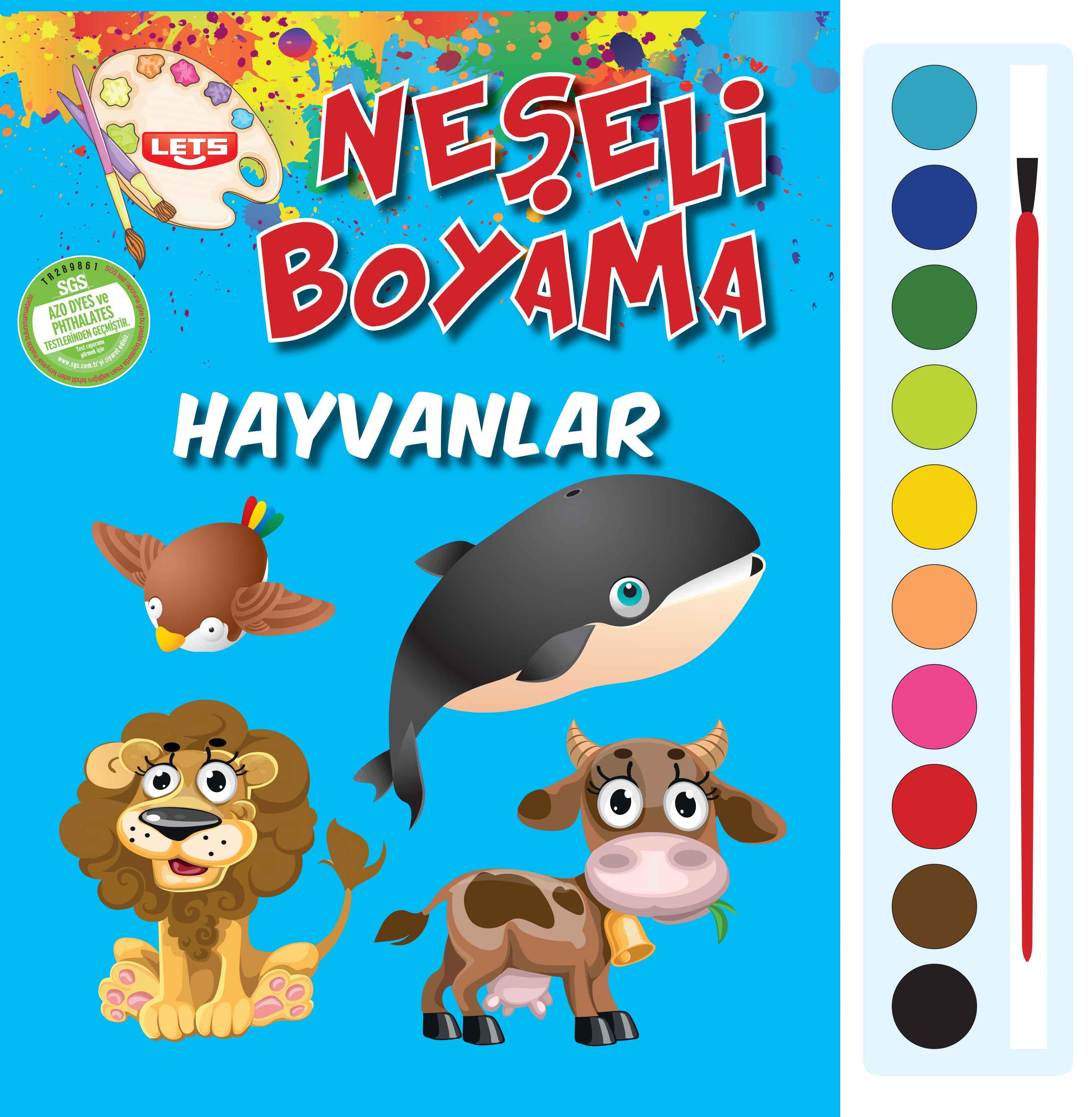 Neşeli Boyama - Hayvanlar