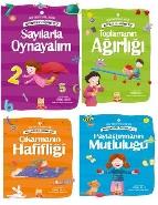 Okul Öncesi Çocuklar İçin Matematiksel Düşünme Seti (4 Kitap)