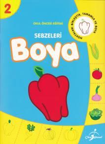 Okul Öncesi Eğitimi 2 - Sebzeleri Boya