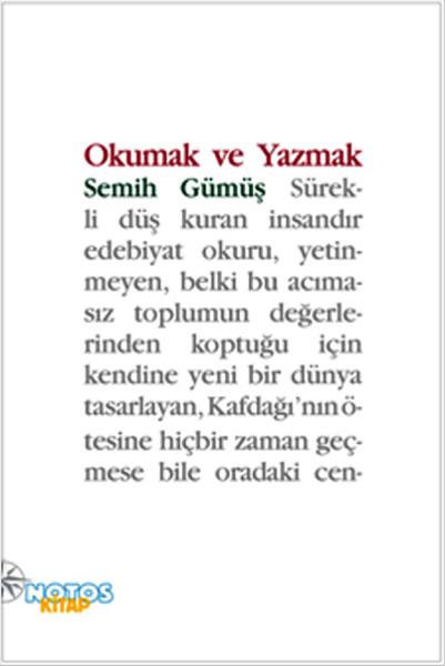 Okumak ve Yazmak