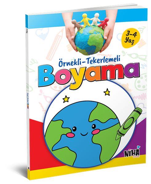 Örnekli-Tekerlemeli Boyama (3-4 Yaş)