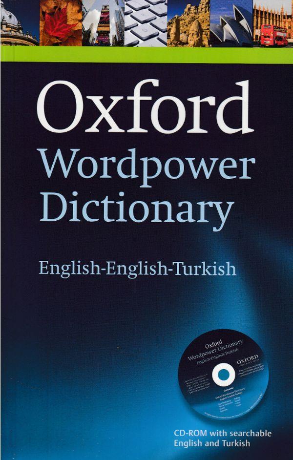 Oxford Wordpower Dictionary English-English-Turkish