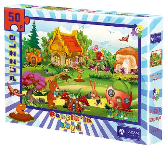 Ponçik'in Köyü 50 Parça Puzzle (24x34)