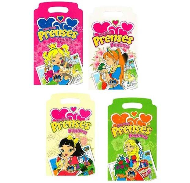 Prenses Boyama 4'lü Seri
