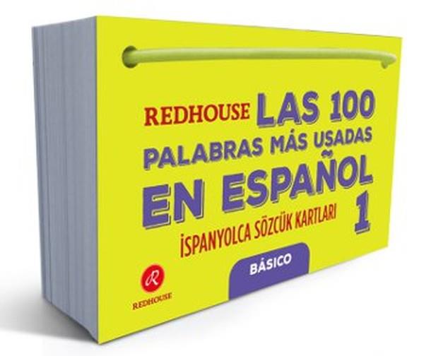 Redhouse Las 100 Palabras Mas Usadas En Espanol - İspanyolca Sözcük Kartları 1