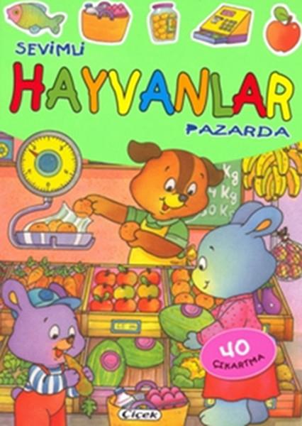 Sevimli Hayvanlar Pazarda - 40 Çıkartma