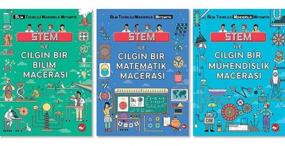 Stem ile Çılgın Maceralar Seti (3 Kitap Takım)