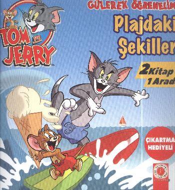 Tom ve Jerry Gülerek Öğrenelim - Pilajdaki Şekiller Zıtlıklar Parkı - 2 Kitap 1 Arada