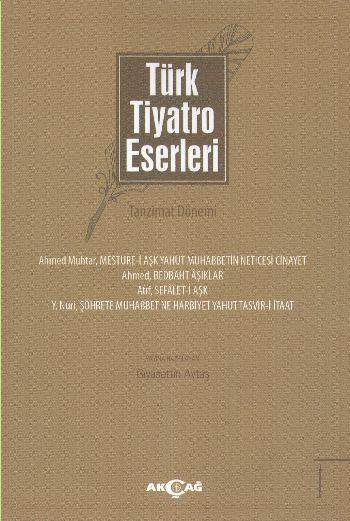 Türk Tiyatro Eserleri 1 / Tanzimat Dönemi