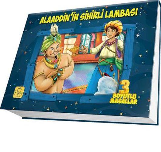 Üç Boyutlu Masallar Alaaddinin Sihirli Lambası (Ciltli)