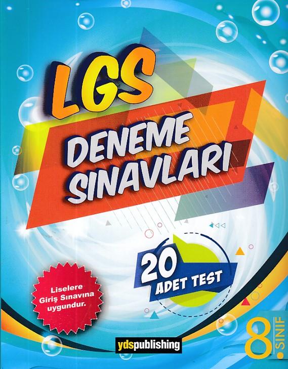 YDS 8. Sınıf LGS Deneme Sınavları 20 Adet Test