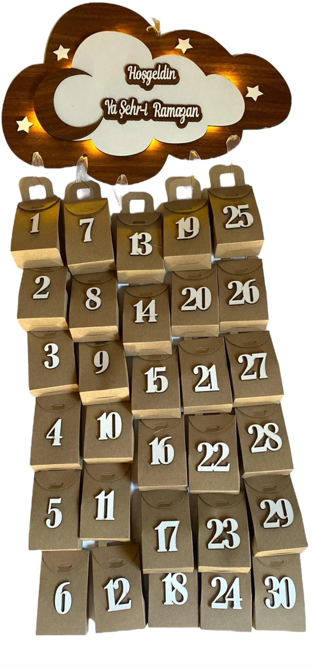 Işıklı 30 Günlük Ramazan Hediye Takvimi
