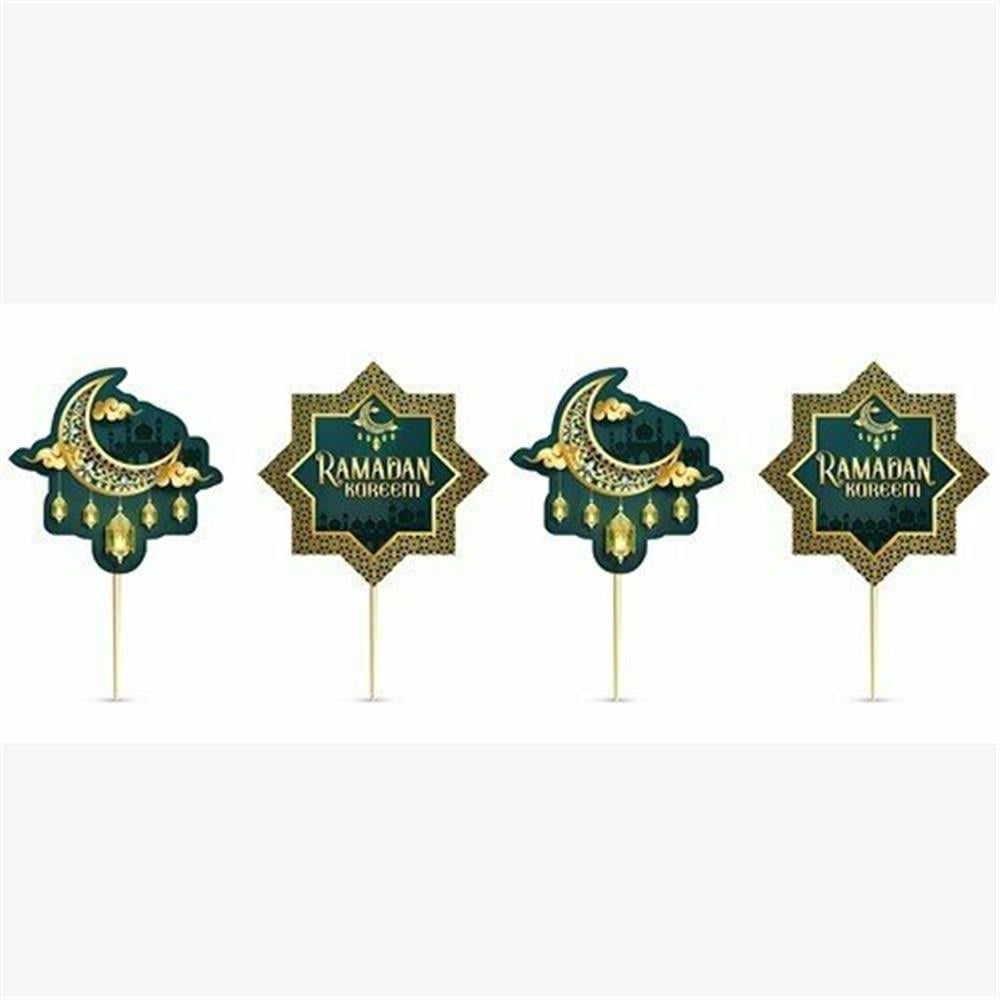 8Lİ KÜRDAN YEŞİL RAMADAN KAREEM
