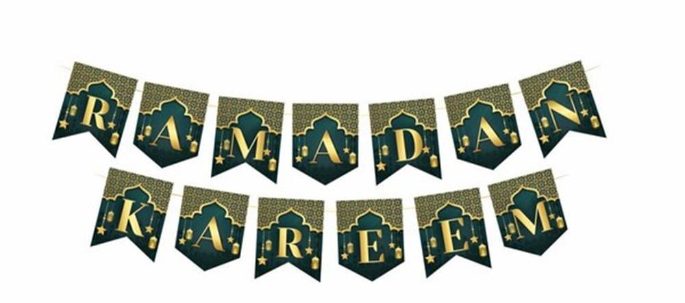 ZİKZAK BANNER RAMADAN KAREEM
