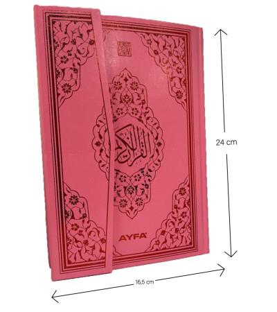 PEMBE MÜHÜRLÜ KURAN-I KERİM - ORTA BOY