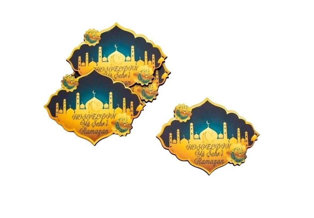 Hoşgeldin Ya Şehr-i Ramazan Ahşap Hed. Süs(8*6cm)
