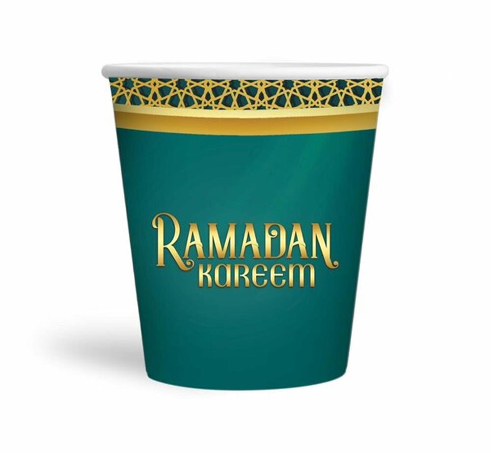 8Lİ KARTON BARDAK RAMADAN KAREEM
