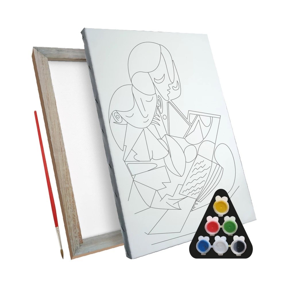 TUVAL BOYAMA SETİ 25X35