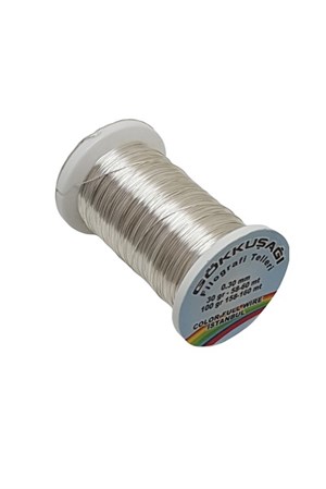Gökkuşağı Gümüş Filografi Teli (50 Gr) 75-80 Metre