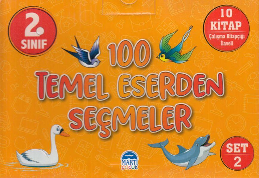 100 Temel Eserlerden Seçmeler 2. Sınıf 10 Kitap Set 2