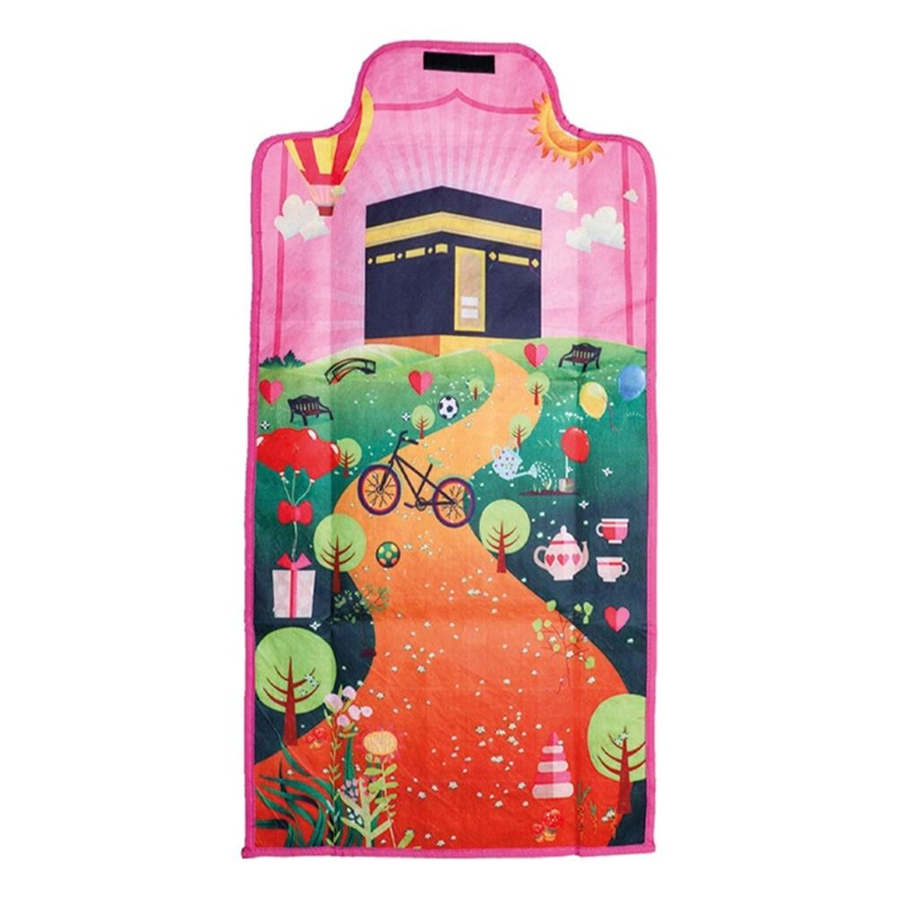 ÇOCUK ÇANTALI SECCADE KIZ (PEMBE)
