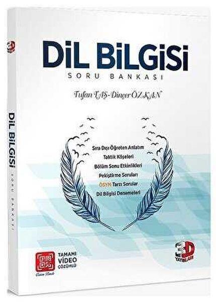 3D Yayınları Dil Bilgisi Tamamı Video Çözümlü Soru Bankası