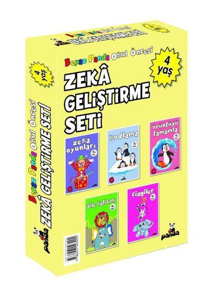 4 Yaş Zeka Geliştirme Seti - 5 Kitap Takım