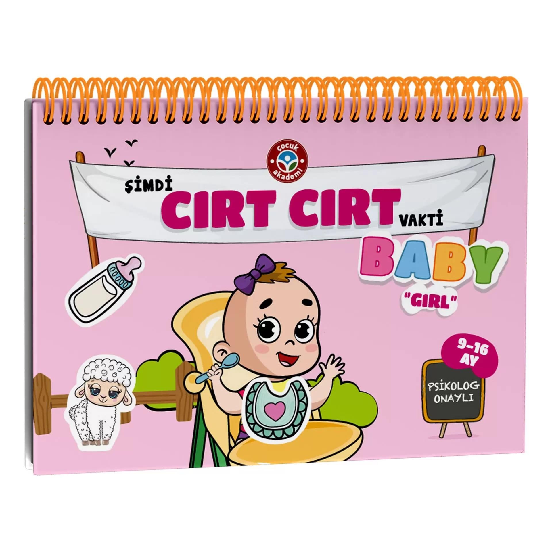 ŞİMDİ CIRT CIRT VAKTİ 9-16 AY BABY GİRL
