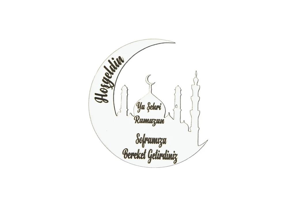 Ahşap Ramazan-ı Şerif Dağıtmalık Süs
