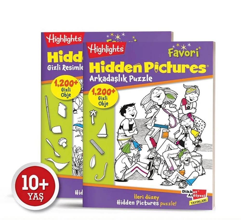 Favori Hidden Pictures 2'li Set

