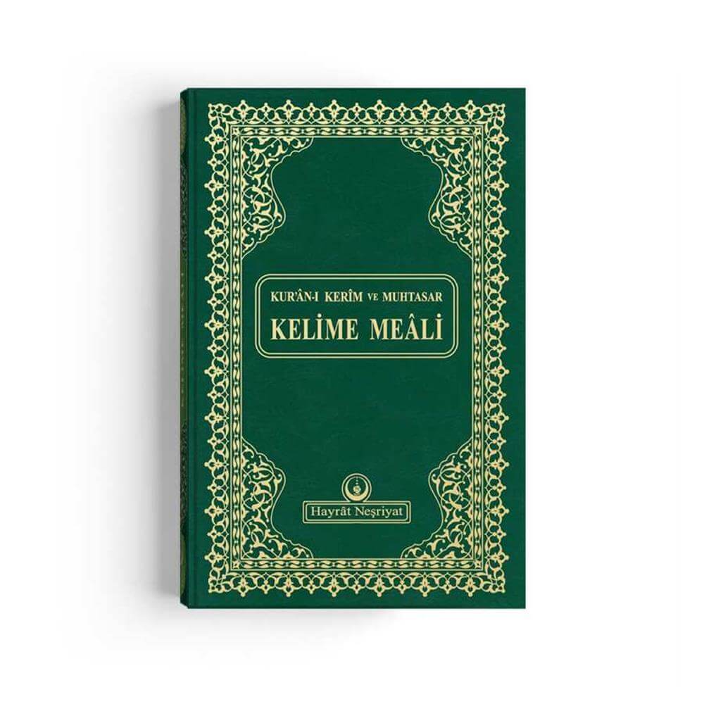 Rahle Boy Muhtasar Kelime Mealli Kur'an (Yeşil, Mühürlü)