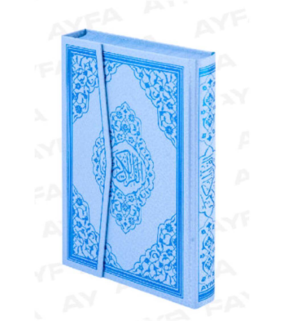 MAVİ - RENKLİ KURAN-I KERİM - RAHLE BOY