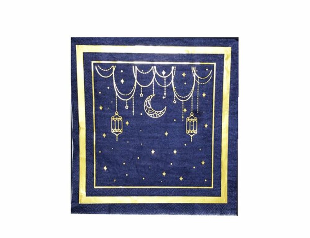 PEÇETE LACİVERT RAMAZAN GOLD 16'LI
