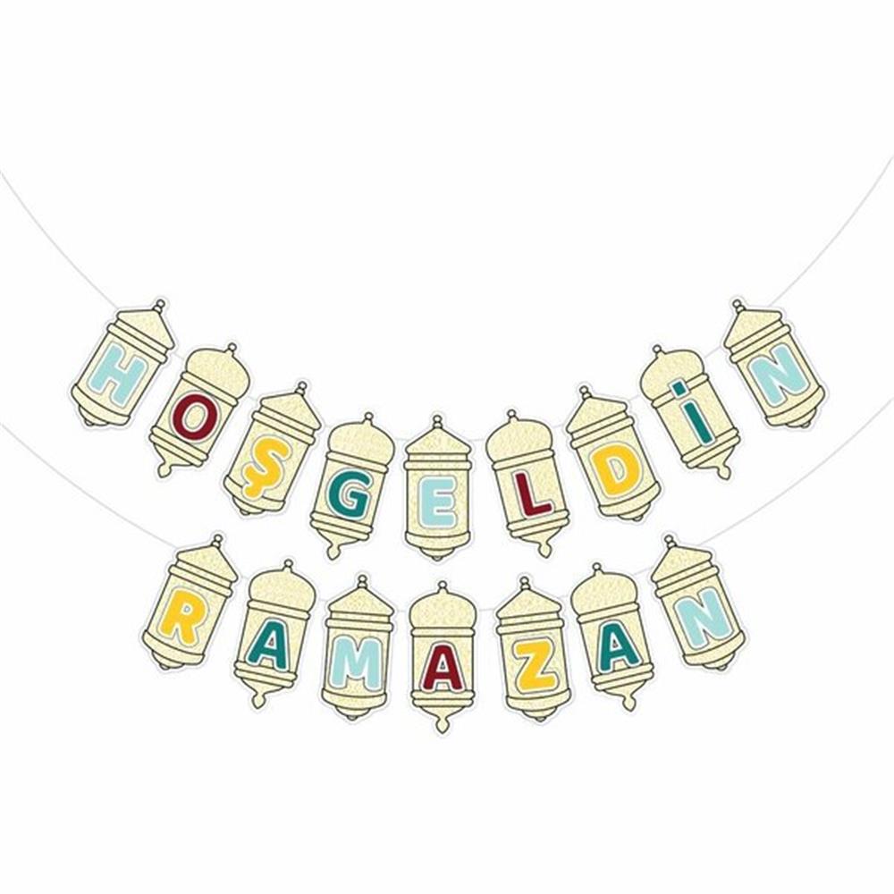 CARTOON HOŞ GELDİN RAMAZAN BANNER