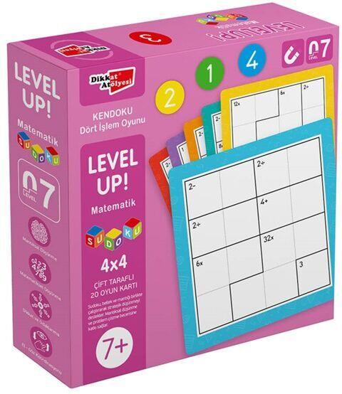 Dikkat Atölyesi Yayınları Level Up 7 - Matematik Sudoku