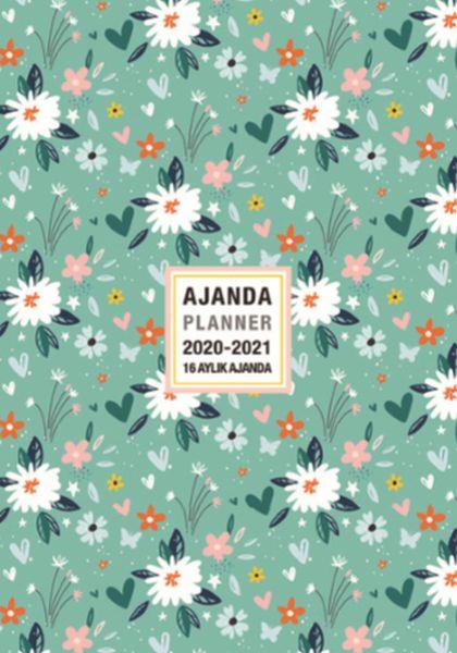 Akademi Çocuk 2020-2021 16 Aylık Ajanda Garden 3081 - 12x17 cm