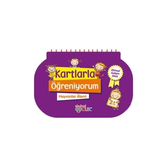 Akademi Çocuk Zihinsel Gelişim Dizisi Kartlarla Öğreniyorum Hayvanlar Alemi - 23X15 cm