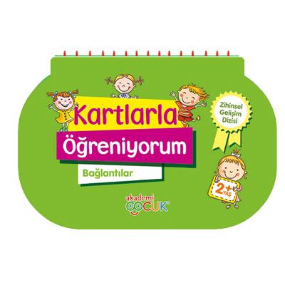 Akademi Çocuk Zihinsel Gelişim Dizisi Kartlarla Öğreniyorum Bağlantılar 23X15 cm