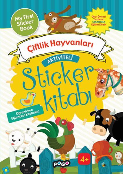 Aktiviteli Sticker Çiftlik Hayvanları